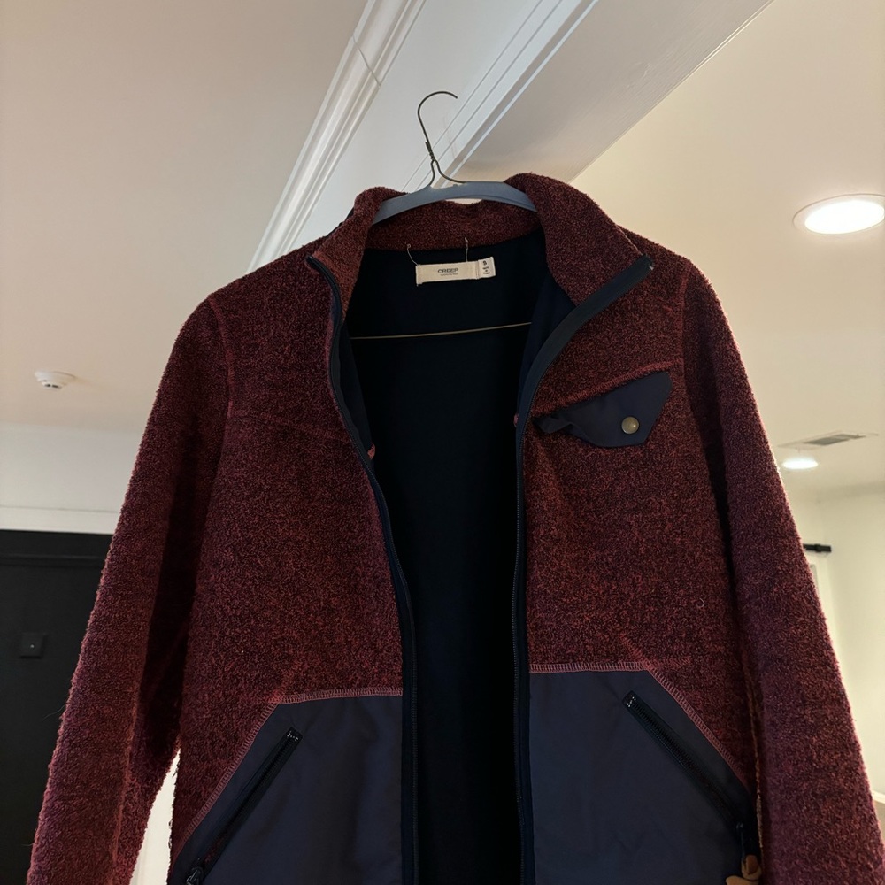 Creep Jacket: Color Maroon/ Red